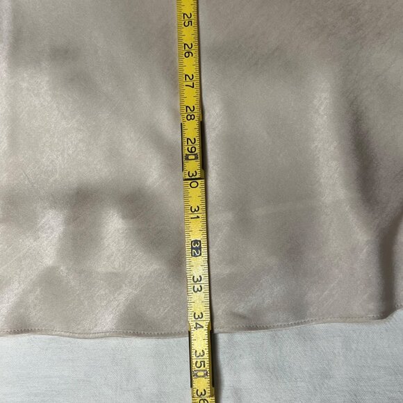 Carole Little Women's Size 14 Ivory A-Line Satin Dress NWT Career Elegant USA - Picture 13 of 14